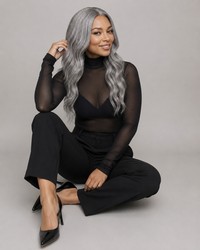 Grey Hair Extensions image 2