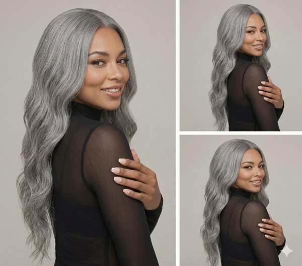 Grey Hair Extensions